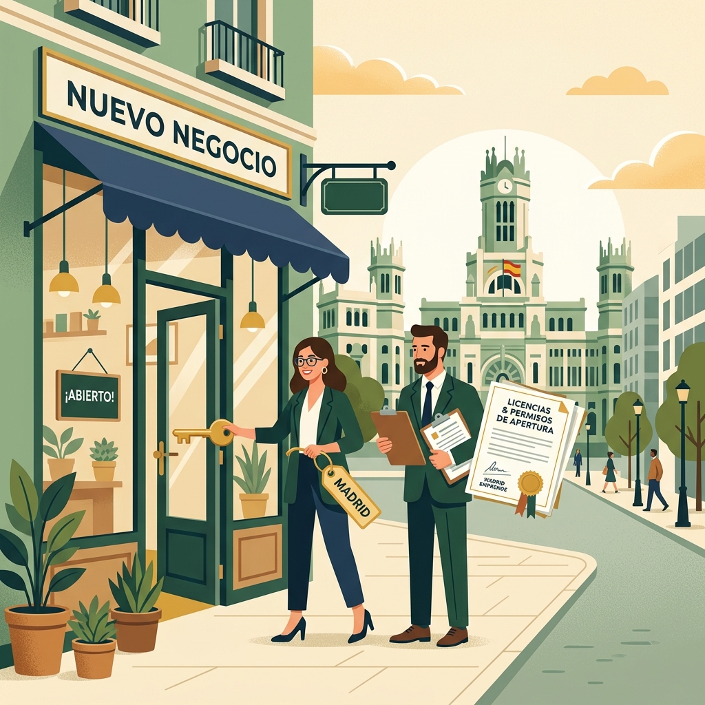 Guía para Abrir un Negocio en Madrid: Licencias y Permisos 2026